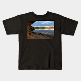 Sunset reflection Kids T-Shirt